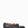 mocassino tacco 2 cm blu