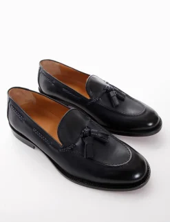 mocassino tacco 2 cm blu