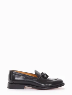 mocassino tacco 2 cm nero