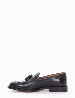 mocassino tacco 2 cm nero
