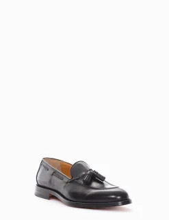mocassino tacco 2 cm nero