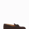 mocassino tacco 2 cm testa