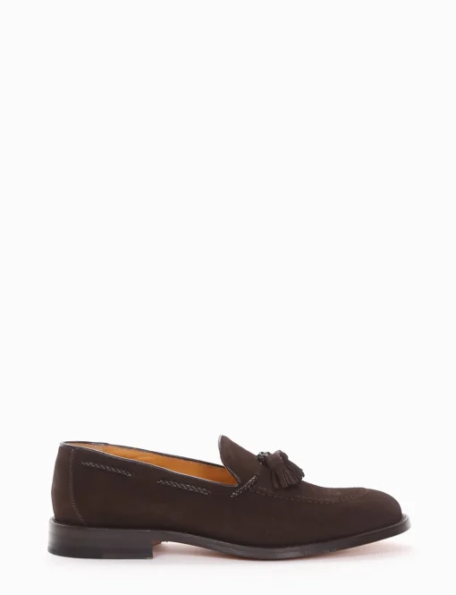 mocassino tacco 2 cm testa