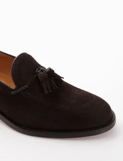 mocassino tacco 2 cm testa