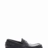 mocassino tacco 2 cm blu