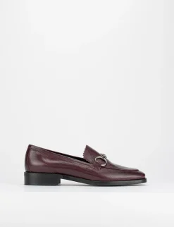 Mocassino tacco 3 cm bordo'