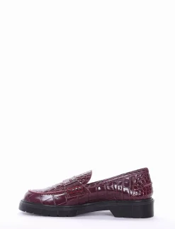 mocassino tacco 2 cm bordo'