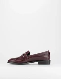 Mocassino tacco 3 cm bordo'