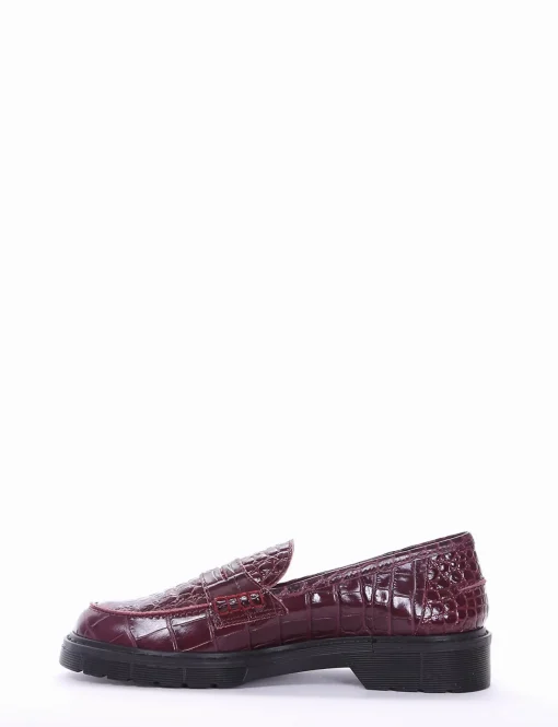 mocassino tacco 2 cm bordo'