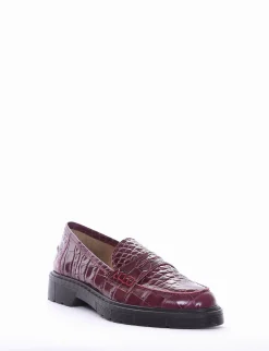 mocassino tacco 2 cm bordo'