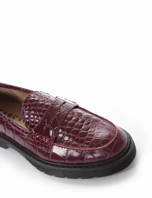 mocassino tacco 2 cm bordo'