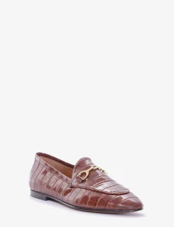 mocassino tacco 1 cm cuoio