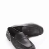 Mocassino tacco 1 cm nero