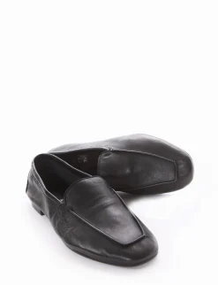 Mocassino tacco 1 cm nero
