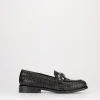 Mocassino tacco 1 cm nero