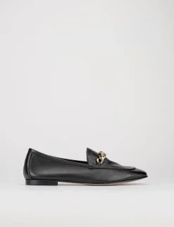 Mocassino tacco 1 cm nero