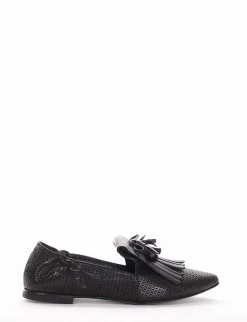 Mocassino tacco 1 cm nero