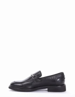 mocassino tacco 2 cm nero