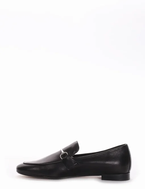 Mocassino tacco 2 cm nero