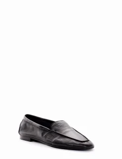 Mocassino tacco 1 cm nero