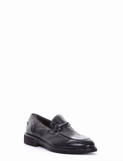 mocassino tacco 2 cm nero
