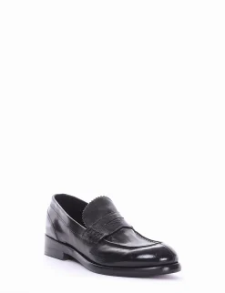 mocassino tacco 2 cm nero