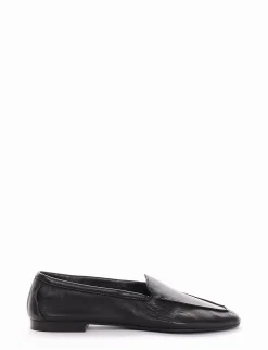 Mocassino tacco 1 cm nero