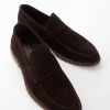 mocassino tacco 2 cm testa