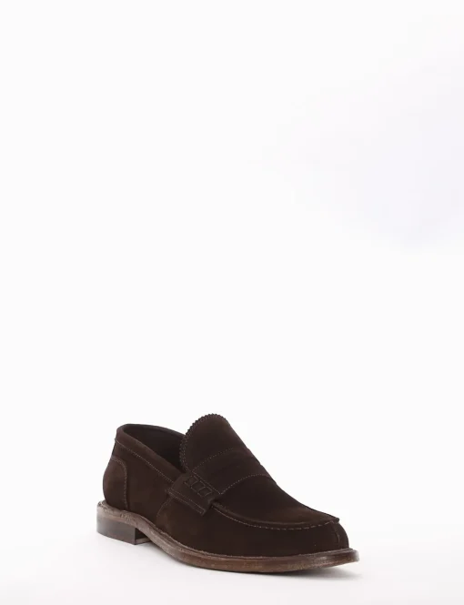 mocassino tacco 2 cm testa