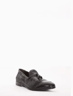 mocassino tacco 2 cm testa
