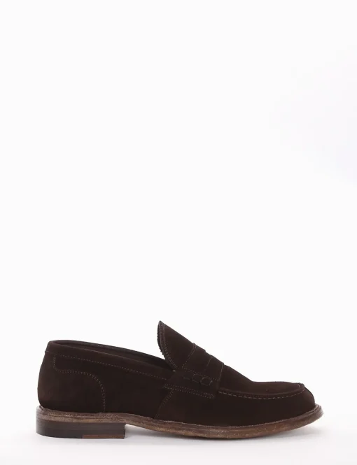 mocassino tacco 2 cm testa