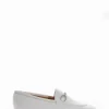 Mocassino tacco 1cm bianco