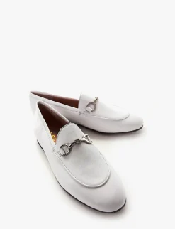 Mocassino tacco 1cm bianco