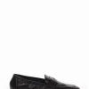 Mocassino tacco 1cm blu