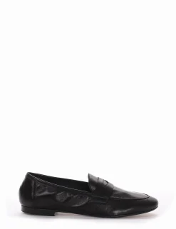 Mocassino tacco 1cm blu