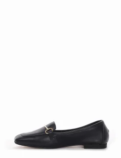 Mocassino tacco 1cm blu