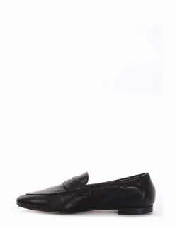 Mocassino tacco 1cm blu