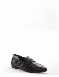 Mocassino tacco 1cm blu