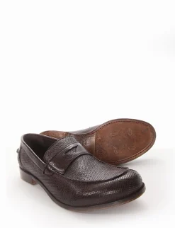 Mocassino tacco 2cm testa
