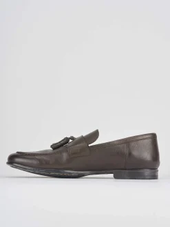 Mocassino testa pelle
