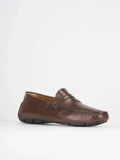 Mocassino testa pelle