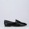 Mocassiono tacco 1 cm nero vernice