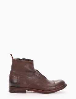 Polacco / stivaletto alto con fondo cuoio/gomma testa