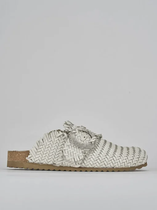 Sabot pelle beige