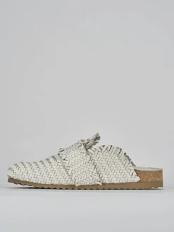 Sabot pelle beige