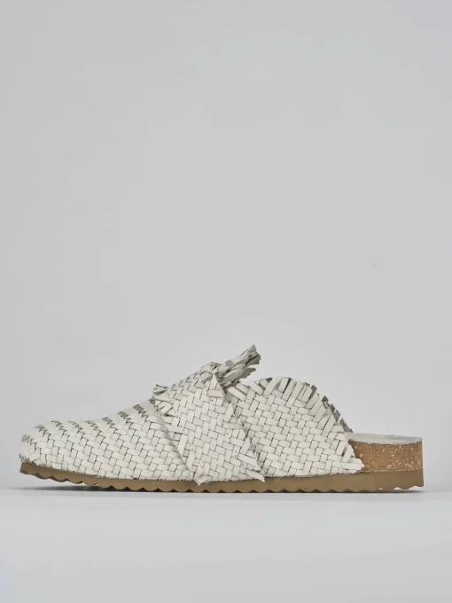 Sabot pelle beige