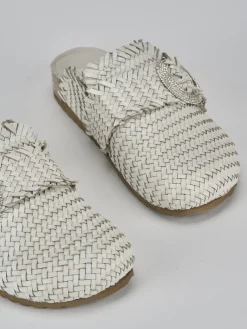 Sabot pelle beige