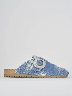 Sabot pelle jeans