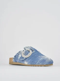 Sabot pelle jeans