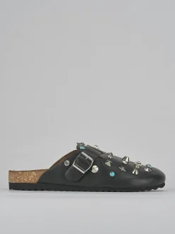 Sabot pelle nero